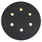 Подошва Ф 150 мм для орбитальной шлифмашины (липучка, с отверстиями) PT-SPV6-150